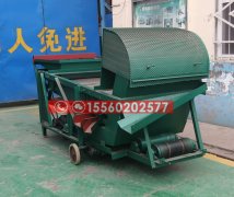 山西大豆篩選機【黃豆雜質清理篩】水稻清選篩、糧食谷物清選篩報